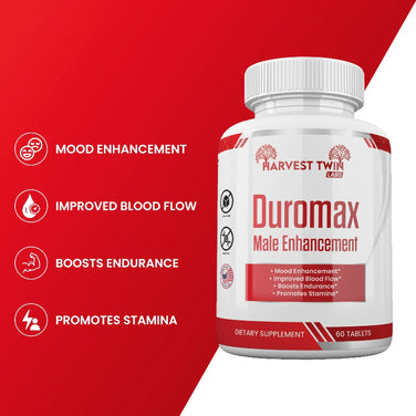 Harvest Twin Labs Duromax Male Enhancement Dietary Supplement – 60 Tablets