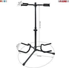 5Core Guitar Stand Floor Tripod  Portable Adjustable Multi Guitars