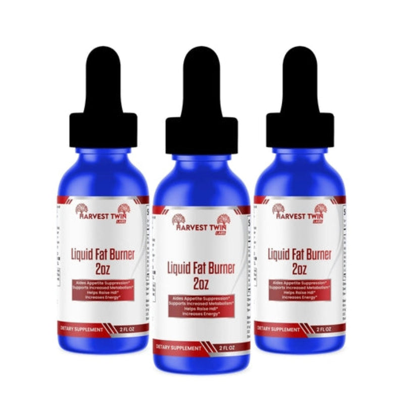Harvest Twin Labs Liquid Fat Burner 2oz Dietary Supplement Drops