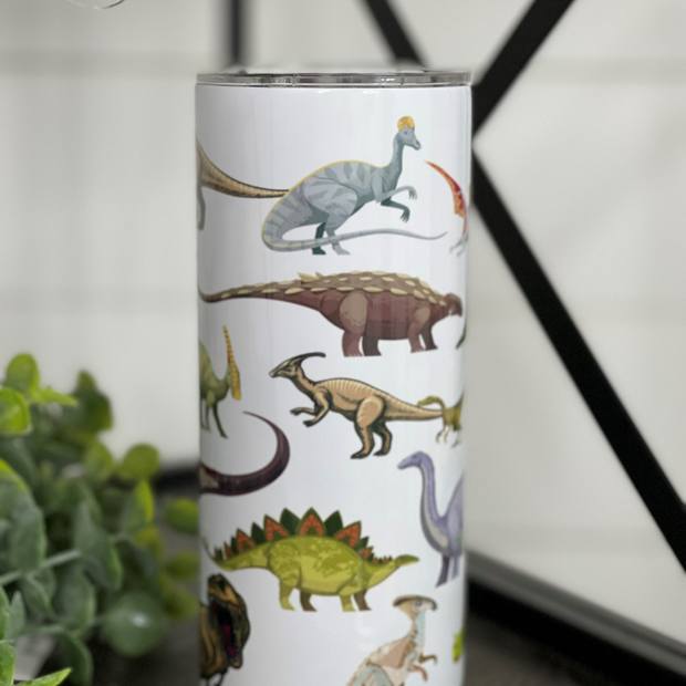 Dino Print Tumbler