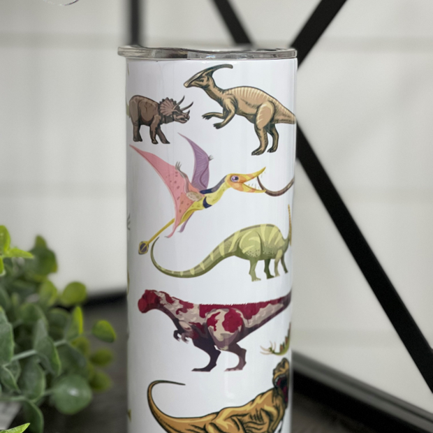 Dino Print Tumbler 15oz