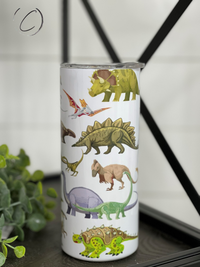 Dino Print Tumbler