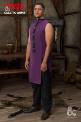 Dungeons & Dragons Sorcerer Sleeveless Tunic Purple/Black