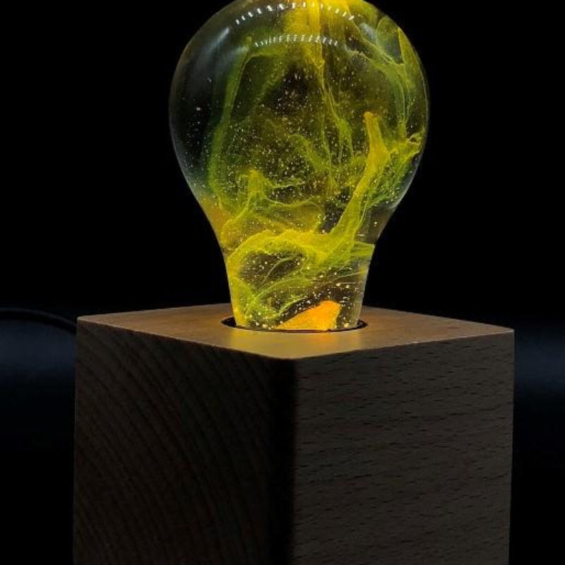 Artistic LED Resin Light Bulb Decorative Lamp