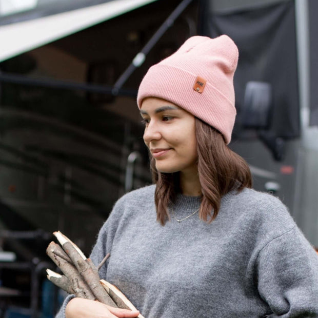 Pearl Pink Beanie