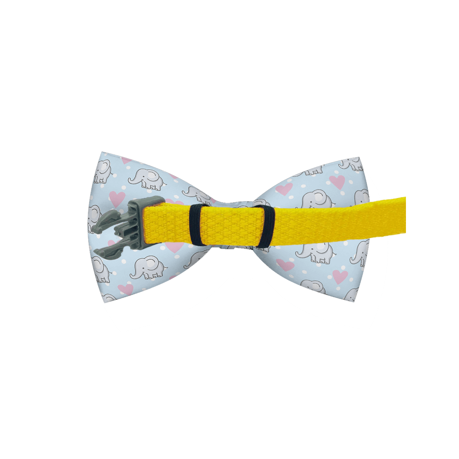 Elephant Dog Bow Tie
