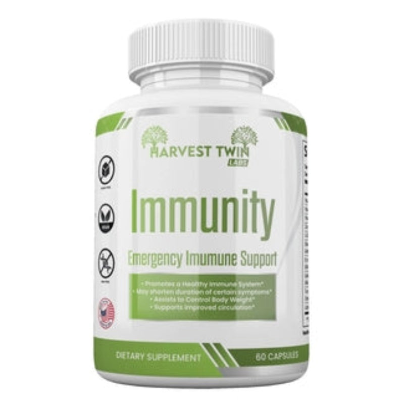 Harvest Twin Labs Immunity Emergency Immune Support Dietary Supplement – 60 Capsules