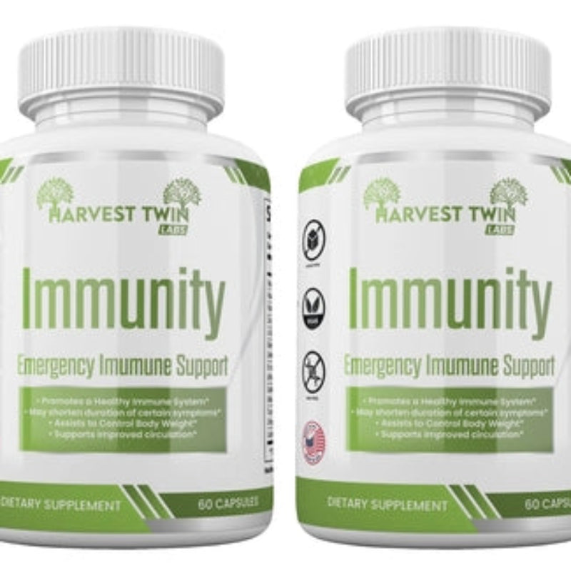 Harvest Twin Labs Immunity Emergency Immune Support Dietary Supplement – 60 Capsules