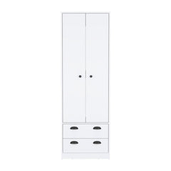 Armoire Hobbs, White Finish