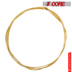 5Core Acoustic Guitar Strings 0.010-0.047 Steel Gauge Heavy Duty