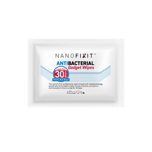 NANOFIXIT Antibacterial Gadget Wipe Surface Protection Cleaning Wipes