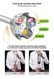 BioloMix 4-in-1 1200W Immersion Hand Stick Blender with Chopper, Whisk, Smoothie Cup and US Plug