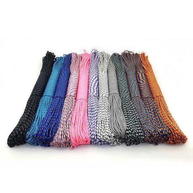 31m 100ft 3mm One Core Paracord Rope Survival Parachute Cord Hiking Camping Utility Rope