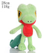 Pokémon Plush Toys – Treecko 28 cm & Torchic 20 cm Soft Stuffed Dolls