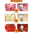 BioloMix 500W 2L Stainless Steel Electric Food Chopper with 2 Speeds, Extra Blade, Meat Grinder and Mincer – 110V US Plug