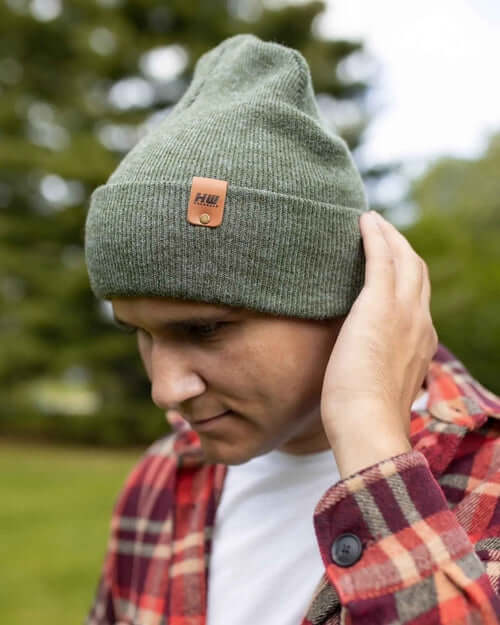 Green Classic Beanie