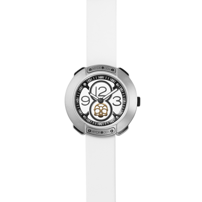 Vista Numero Silver White Men's Watch