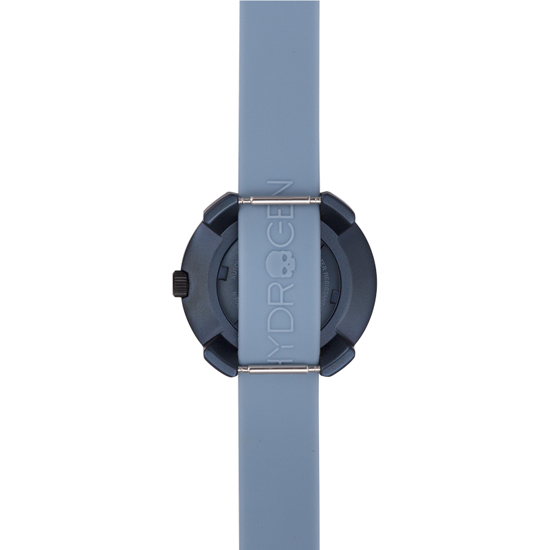 Reloj Vista Número Azul