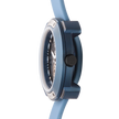 Reloj Vista Número Azul