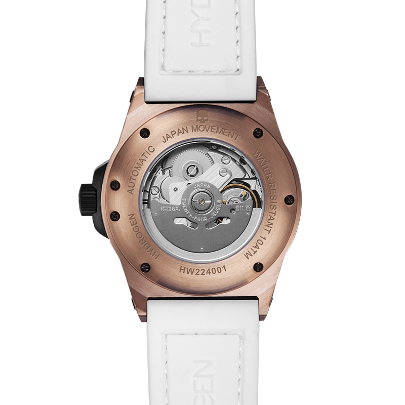 Otto White Rose Gold Men's Watch