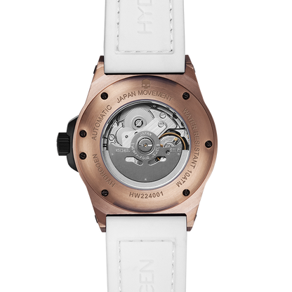 Otto White Rose Gold Men's Watch