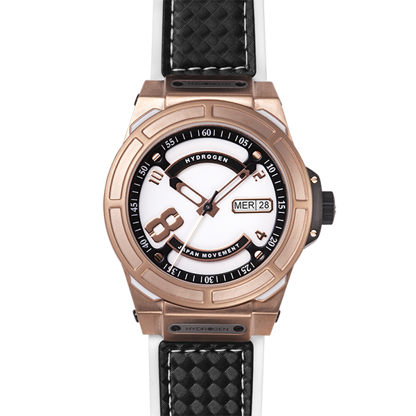 Otto White Rose Gold Men's Watch