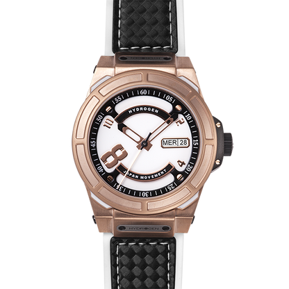 Otto White Rose Gold Men's Watch