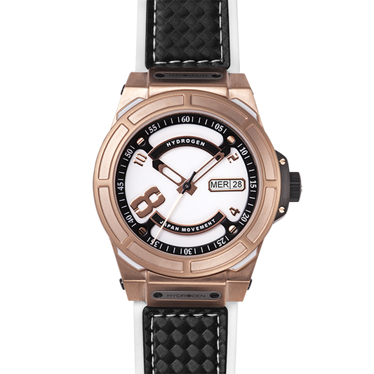 Otto White Rose Gold Men's Watch