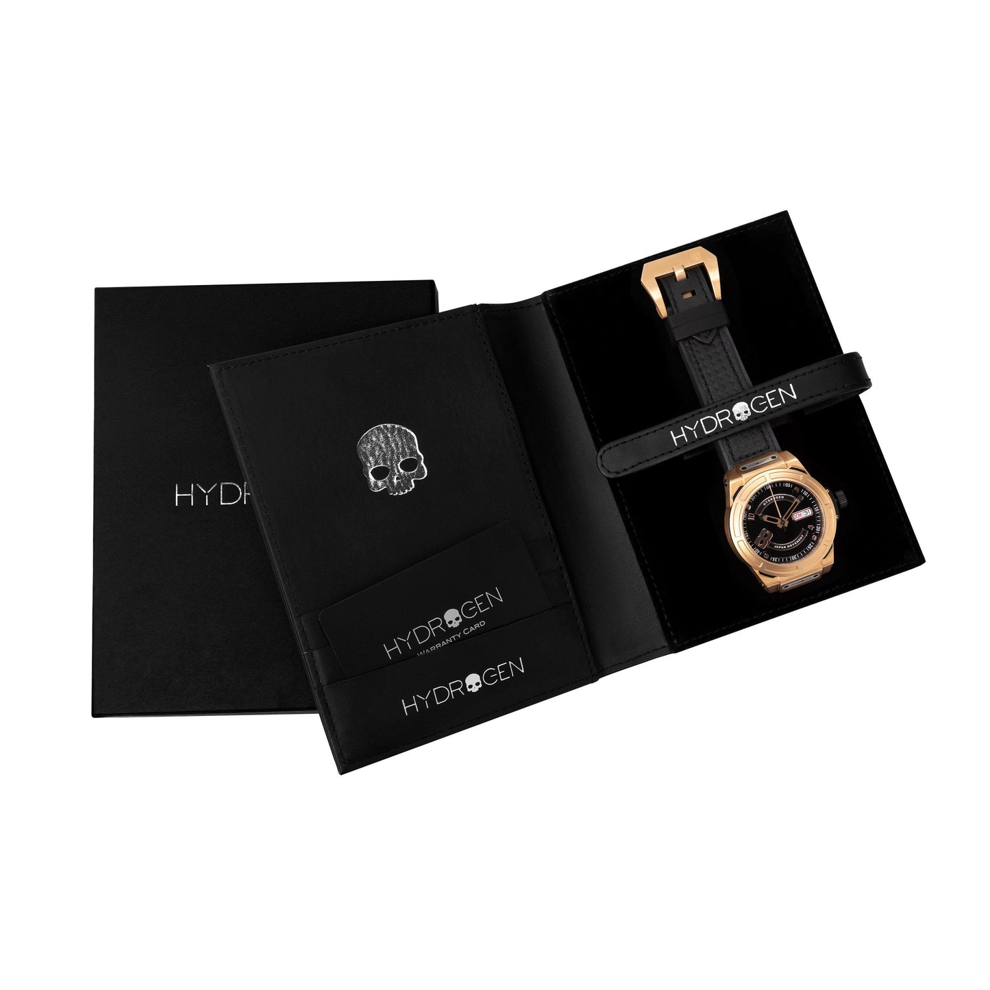 Otto Black Rose Gold Men's Watch