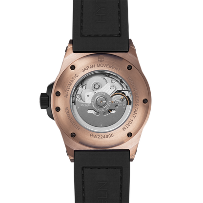 Otto Black Rose Gold Men's Watch