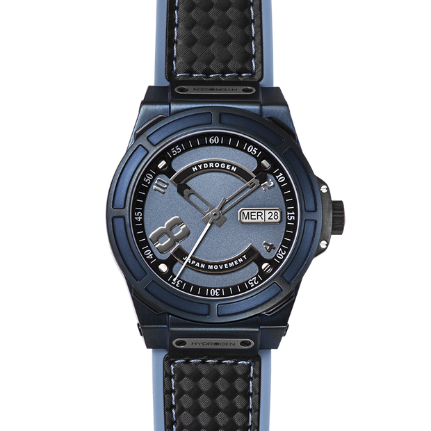 Hydrogen Blue Dial Date Watch