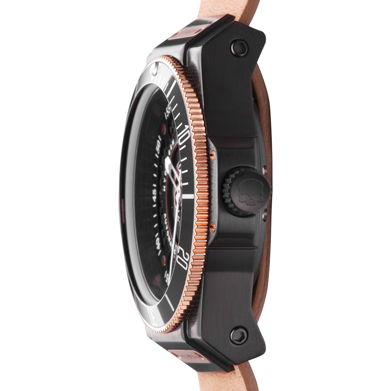 Montre Sportivo Noir Marron