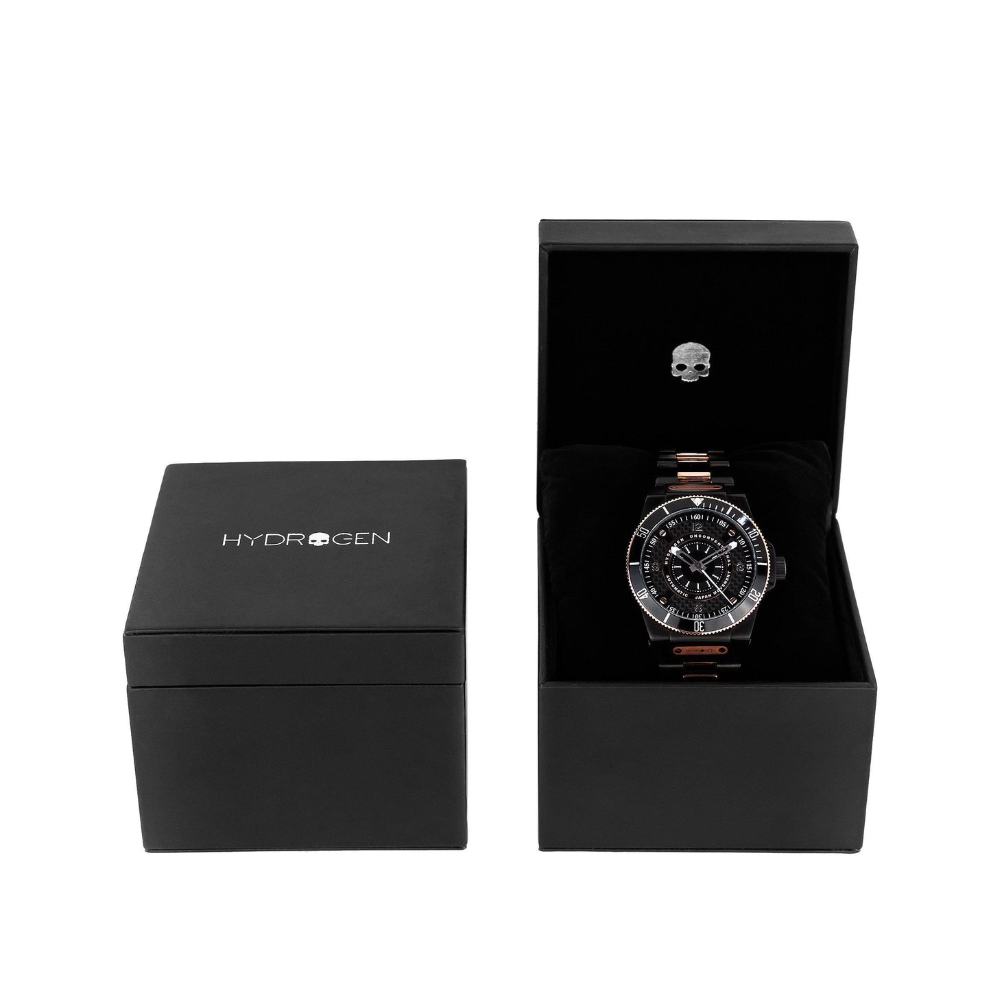 Sportivo Black Gold Men's Watch