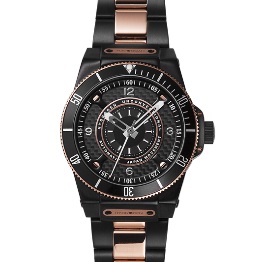 Sportivo Black Gold Men's Watch