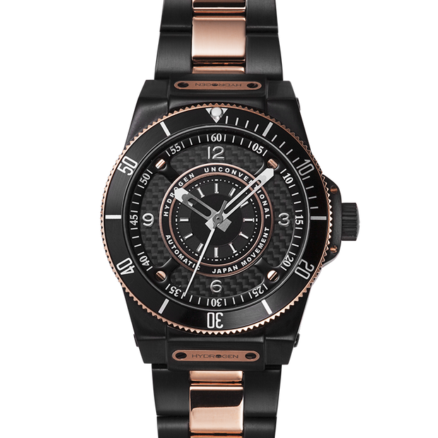 Hydrogen Black Dial Automatic Watch