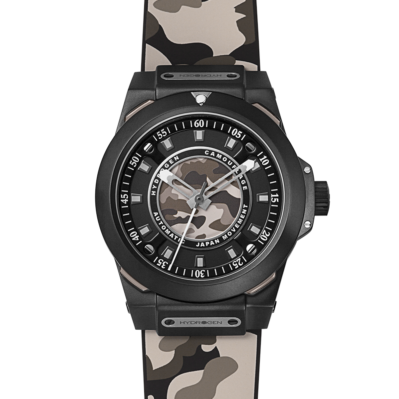 Sportivo Black Brown Camo Men's Watch