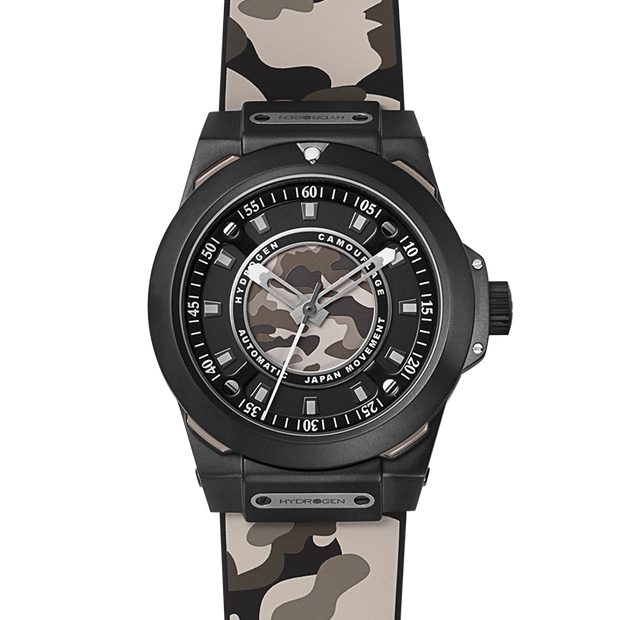 Hydrogen Camouflage Japan Movement Watch