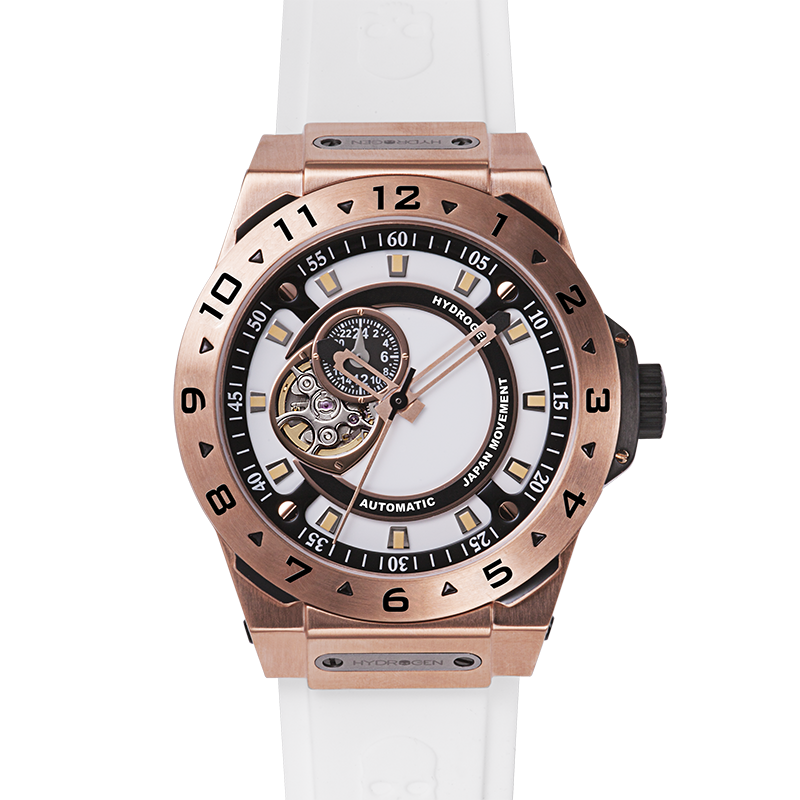 Reloj Vento para hombre en oro blanco y rosa