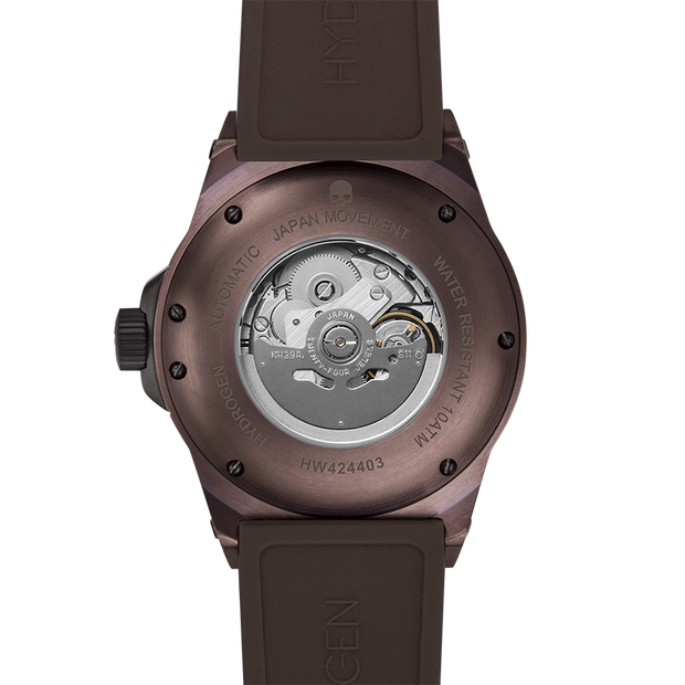 Hydrogen Automatic Watch with Skeleton Dial