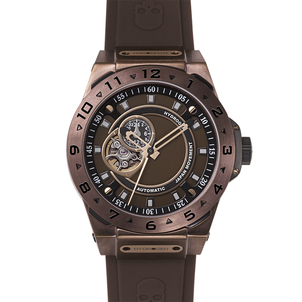 Hydrogen Automatic Watch with Skeleton Dial