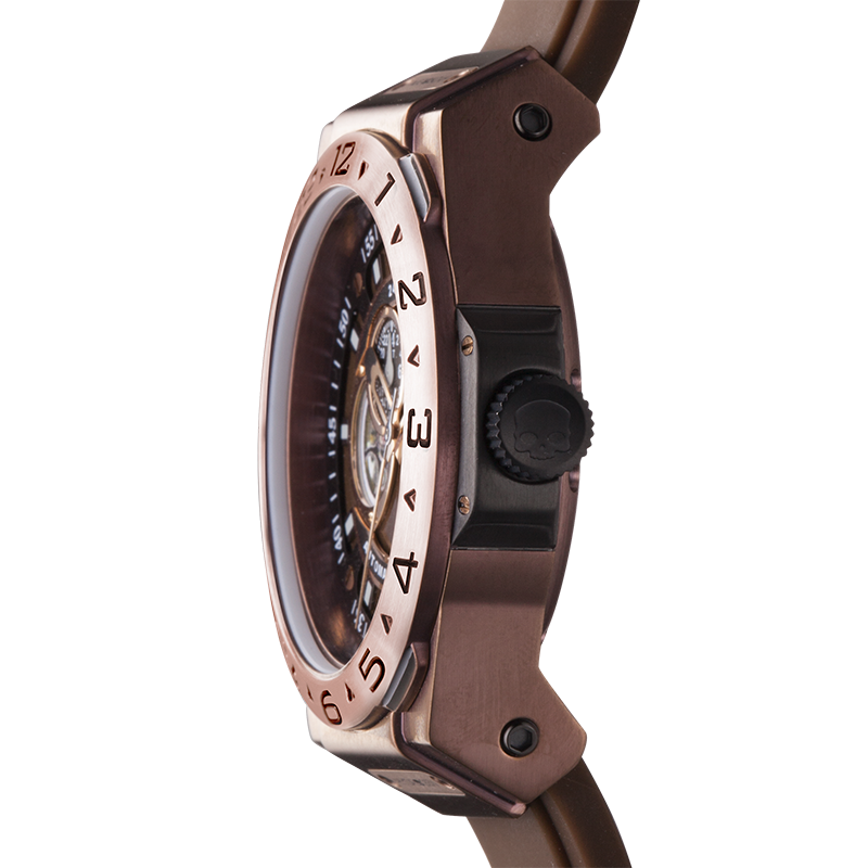 Vento Brown Duo Watch