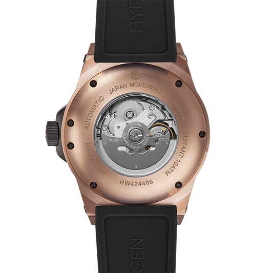 Vento Black Rose Gold Men's Watch