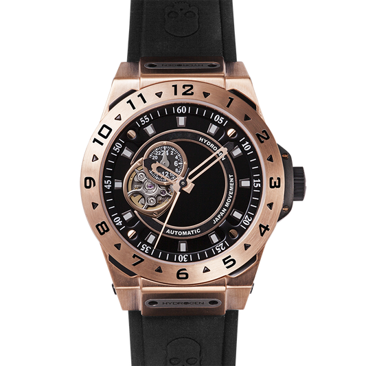 Vento Black Rose Gold Men's Watch