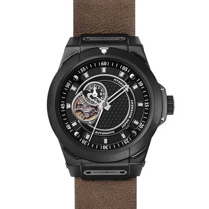 Vento Black Nato Leather Men's Watch