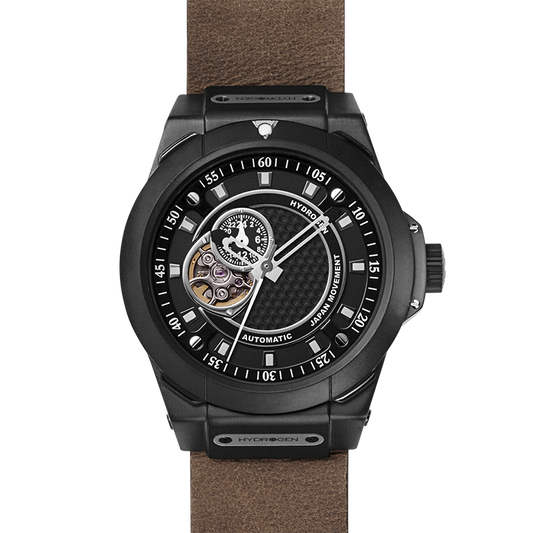 Vento Black Nato Leather Men's Watch