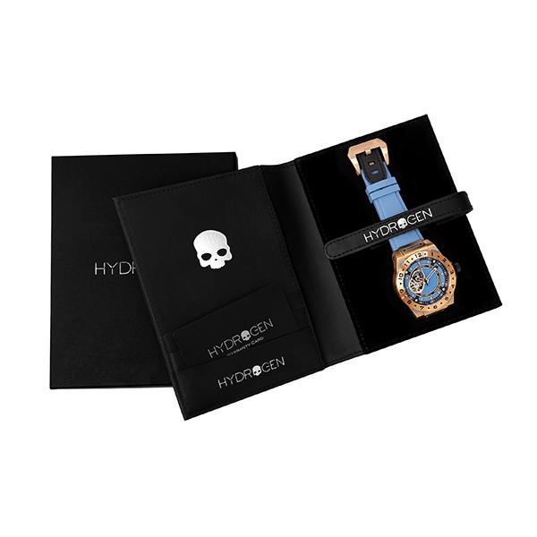 Vento Rose Gold Light Blue Men's Watch