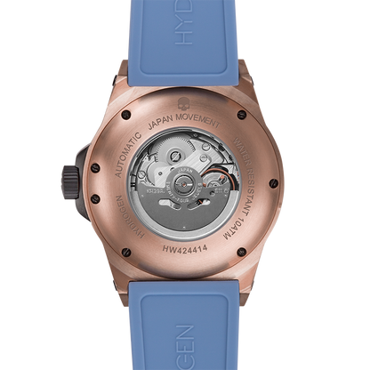 Vento Rose Gold Light Blue Men's Watch