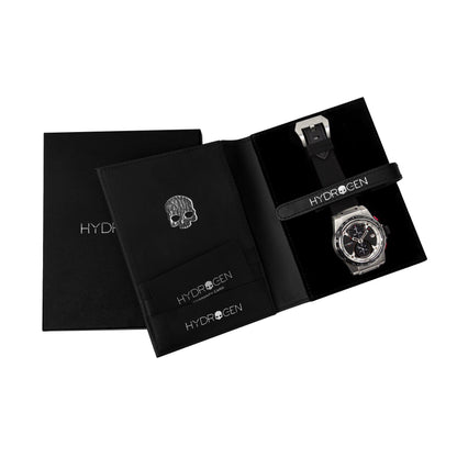 Otto Chrono Black Silver Men's Watch