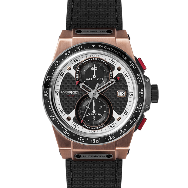 Hydrogen Otto Rose Gold Chronograph Watch