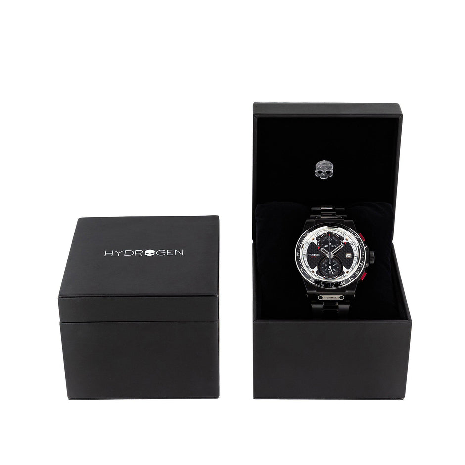 Chrono Steel Black Watch